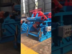 믹서 탱크 0.25 - 0.4mpa와 함께 240m3/H 진흙 청소 장비