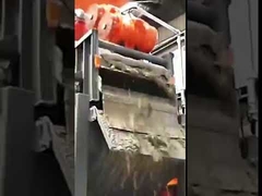 뚫린 덩어리 제거 공장 ≤100m3/h 50μm 이중층 스크린